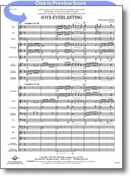 Joys Everlasting Concert Band sheet music cover Thumbnail